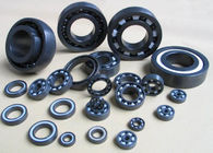 Si3N4 Full Ceramic Bearings, Cage został wyprodukowany przez PTFE, GFRPA66-25, PEEK, PI, Phonemic Textiles Tube itp.