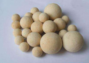Ceramiczna kulka ceramiczna Al2O3 z łożyskiem kulkowym, przy 1100 ℃ Gęstość 3,7- 3,99 g / cm3